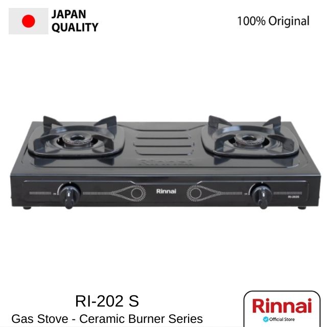 Rinnai Kompor Gas 2 Tungku - RI202S