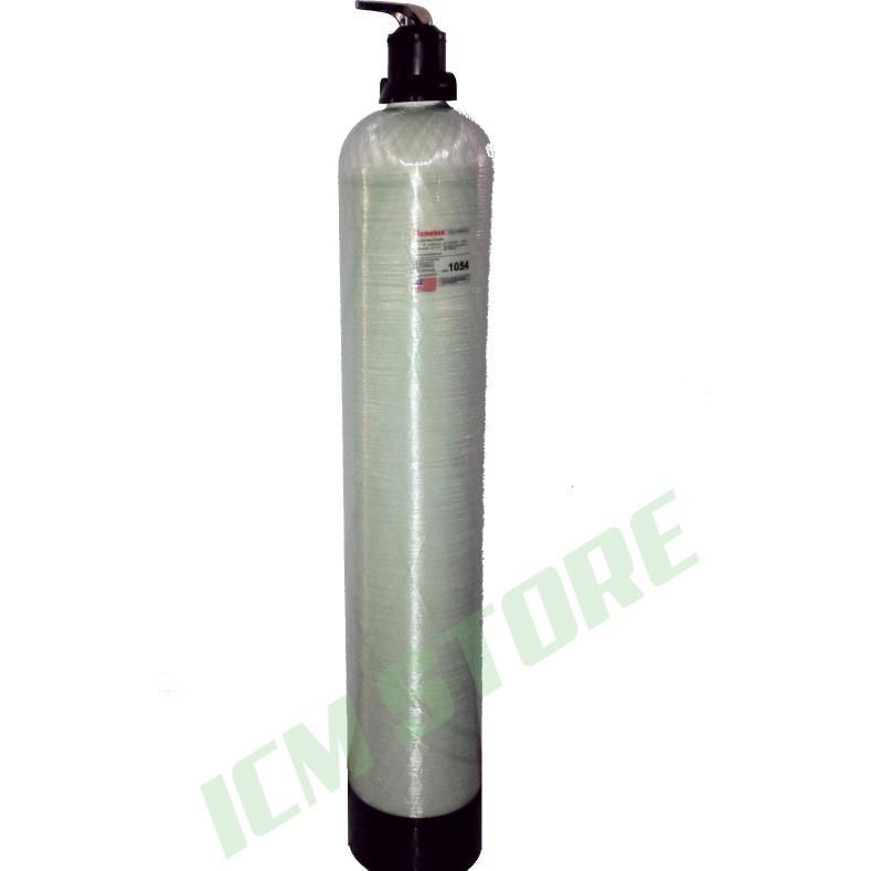 Tabung / Housing FRP 1054 untuk Filter Air Rumah Tangga Sumur lengkap dengan Head 3-Way Valve