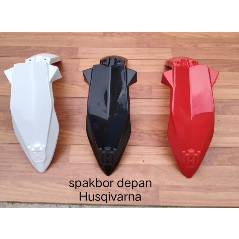 SPAKBOR DEPAN HUSQ 65 SLEBOR DEPAN HUSQVARNA 65 SUPERMOTO MINIMOTO FRONT FENDER HUSQVARNA 65 MINIMOT