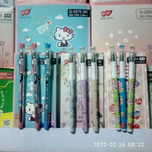 

Balpoin gel zhi xin karakter khusus glosir