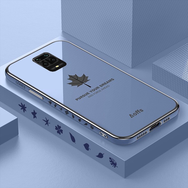 Promo Case Maple Redmi Note 9 Pro Softcase Silicon Electro Plating Dengan Tali Gantung
