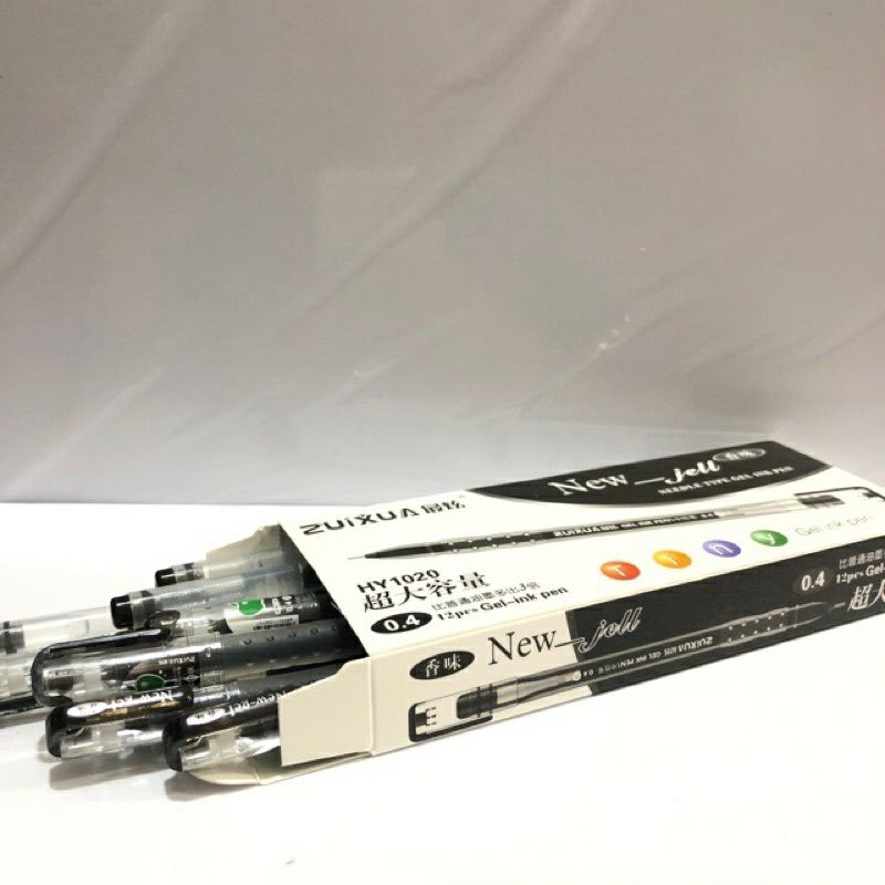 

(promo)NEW pulpen/bolpoint gel ZUIXUA/pen gel ink 0,4 termurah 12pcs 1lusin
