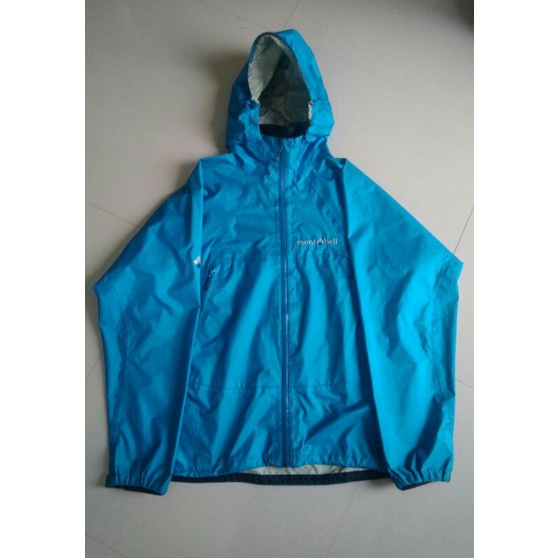 Jaket MontBell Goretex Outdoor Gunung Waterproof