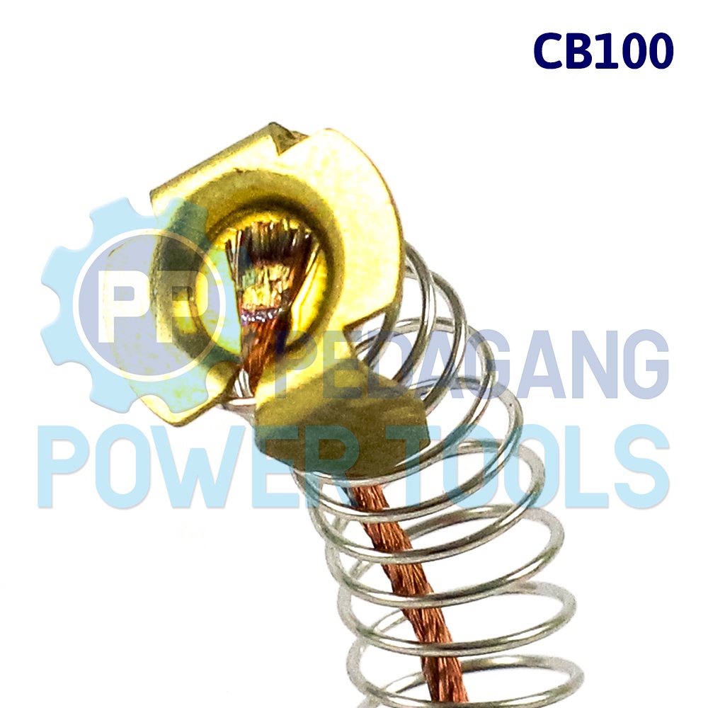 ORANGE CARBON BRUSH CB-100 SEPUL ARANG BOSTEL SPUL KUL CB100 SPAREPART