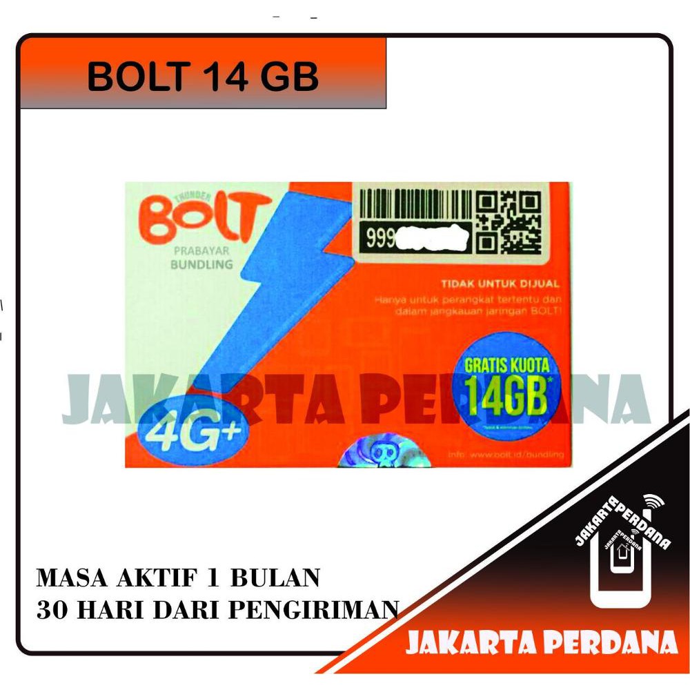 Paket Internet BOLT 4G LTE Jaringan Kuat t