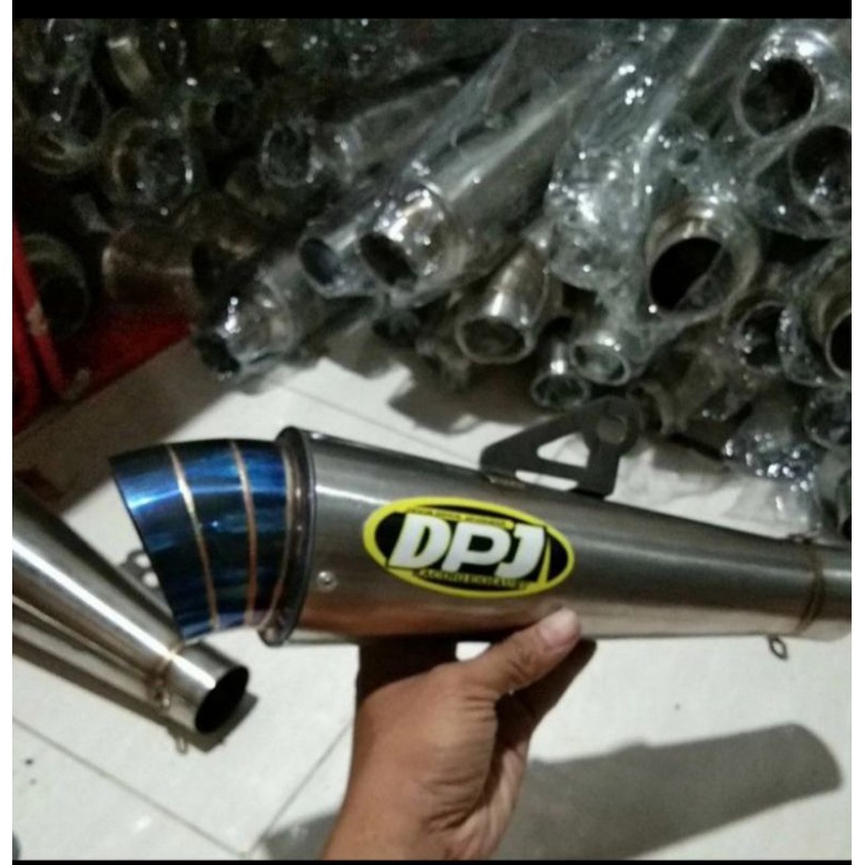 slincer knalpot DPJ jiksaw keong ujung bluemoon