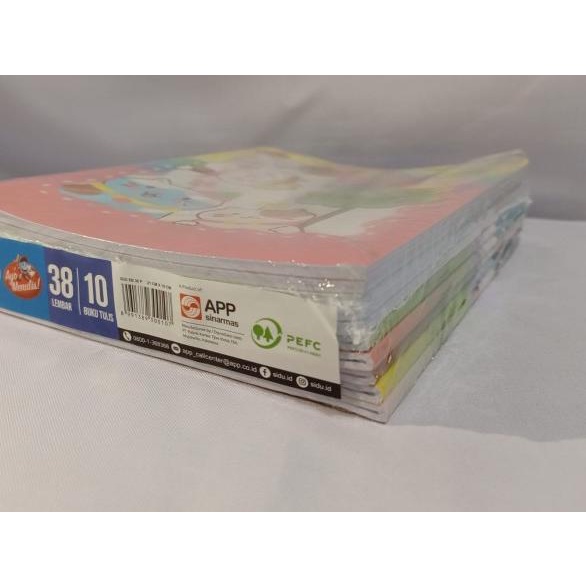 

✵ Buku Tulis Sinar Dunia (SIDU) 38 Lembar (Pak 10 Buku) ➲
