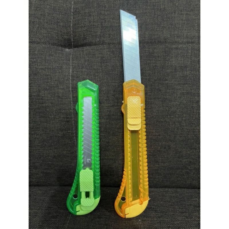 

cutter knife golden / kater / pisau kater besar / pisau cutter portable