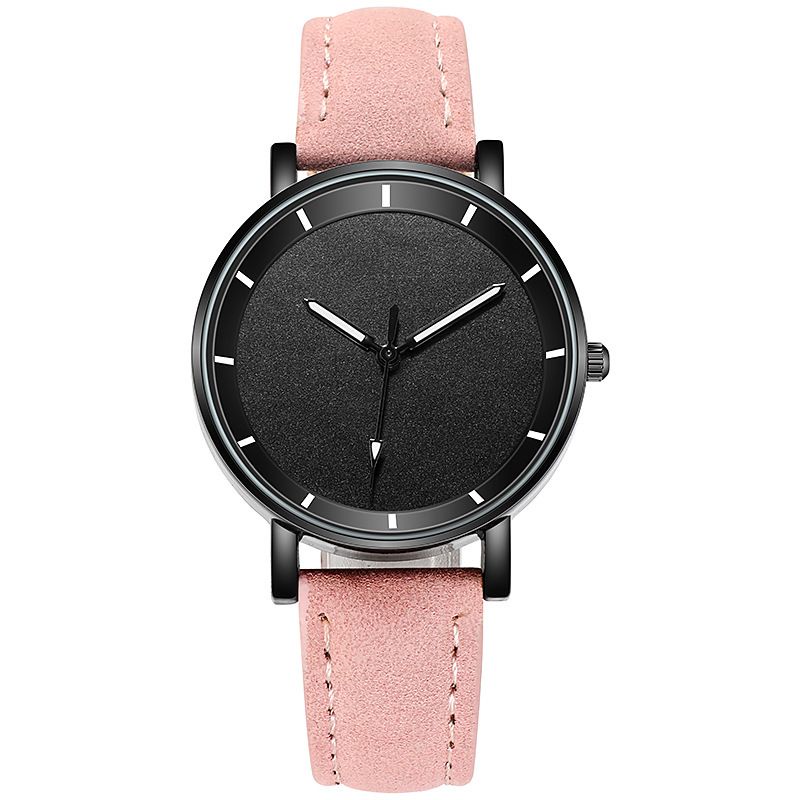 (BISA COD) Jam Tangan Quartz Strap PU Analog Casual Gaya Retro Cute Wanita Watch Korean Fashion