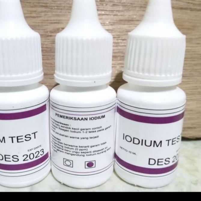 ♀ Test Kit Yodium - Iodium test 10ml ✧