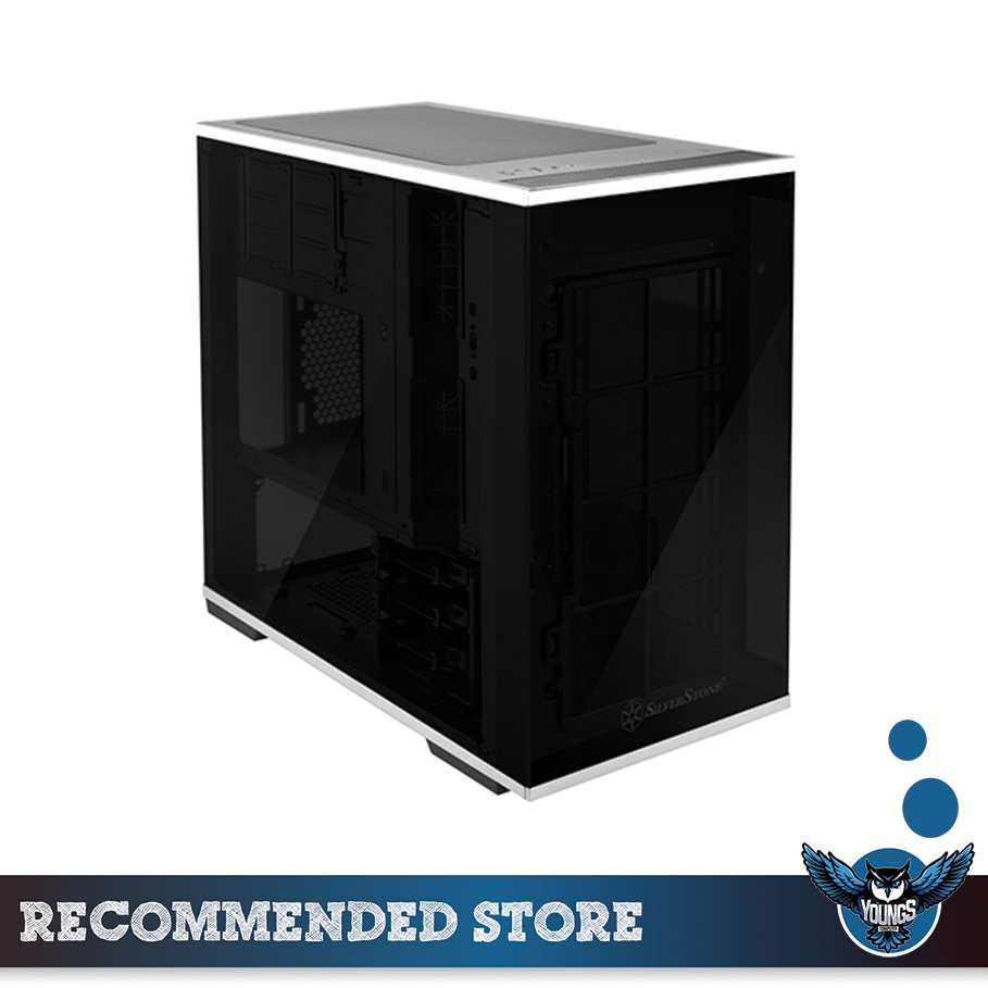 CASE SILVERSTONE LUCID LD01 | M-ATX | 3 Side Tempered | ATX PSU