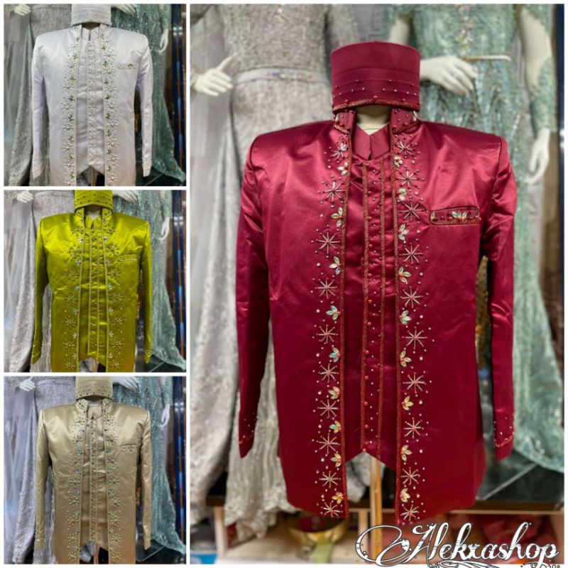 beskap pengantin /baju pengantin pria/beskap pengantin pria