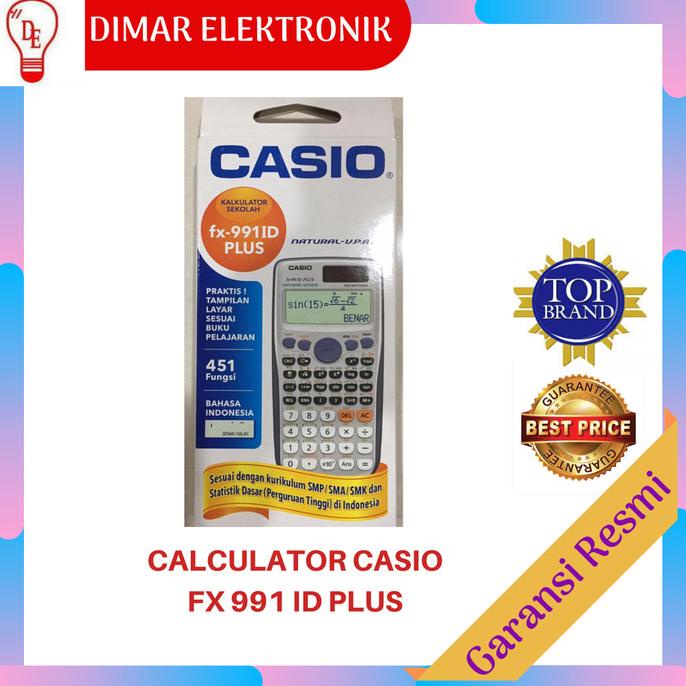 

best produk] CALCULATOR CASIO FX 991 ID PLUS