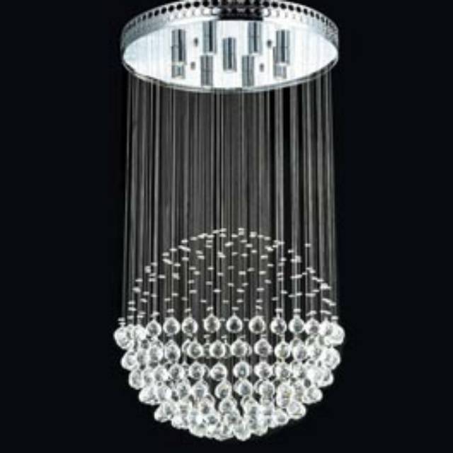 Lampu hias kristal bola