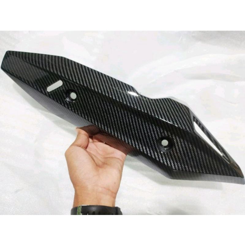 Tutup knalpot Vario new, cover knalpot Vario 125/150 new karbon kualitas ori