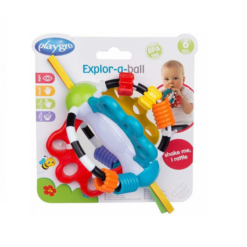 Playgro Explor-a Ball Mainan Rattle Bayi