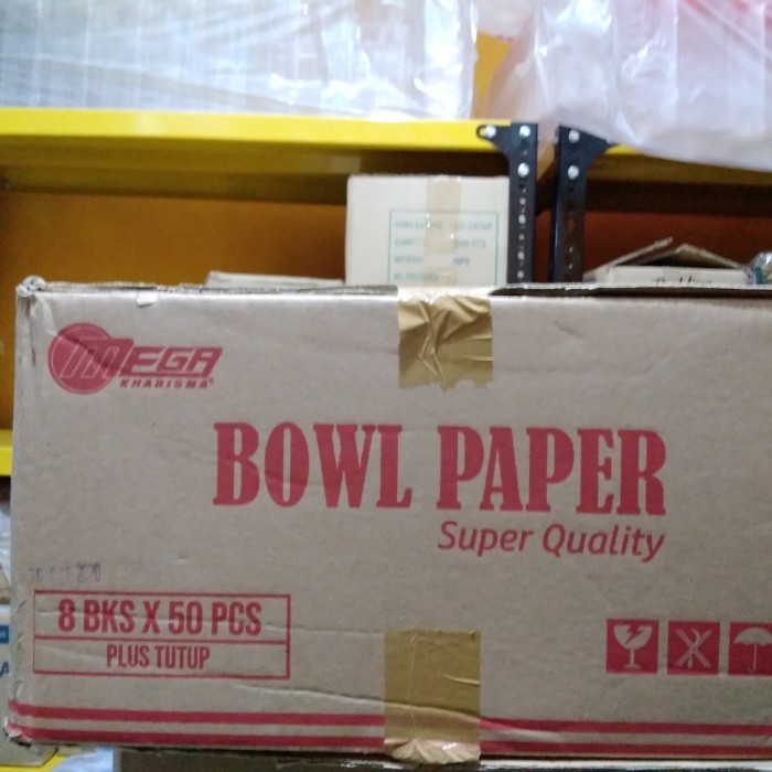 

Bowl Paper 360ml /dus isi 8 roll @50pcs (400pcs)