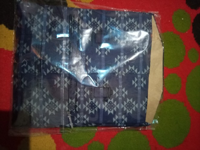 Kemeja Batik Slimfit Dan Reguler Navy Motif Anyam Full Katun Murah Gwardo