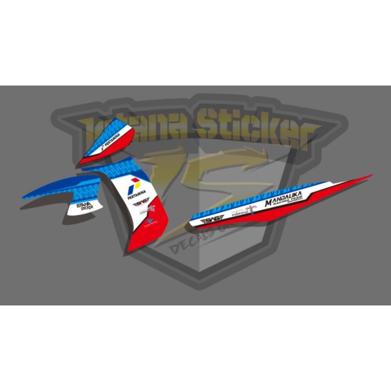 Stripping Vega ZR seri Mandalika