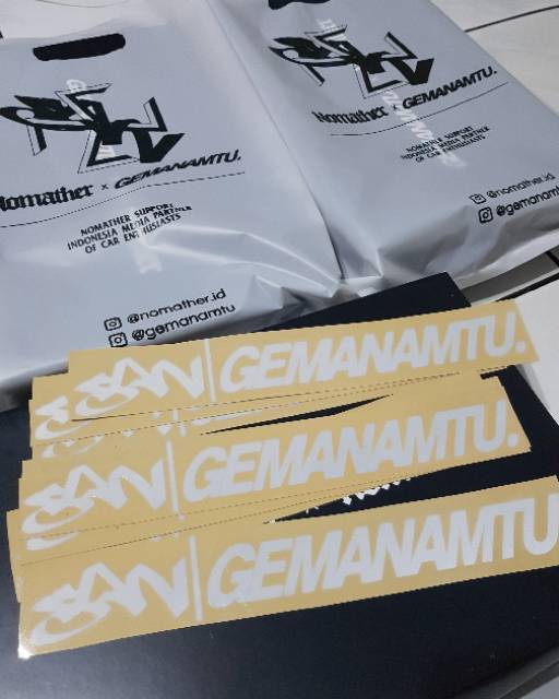 

Stiker Original Gemanamtu (Medium Size)