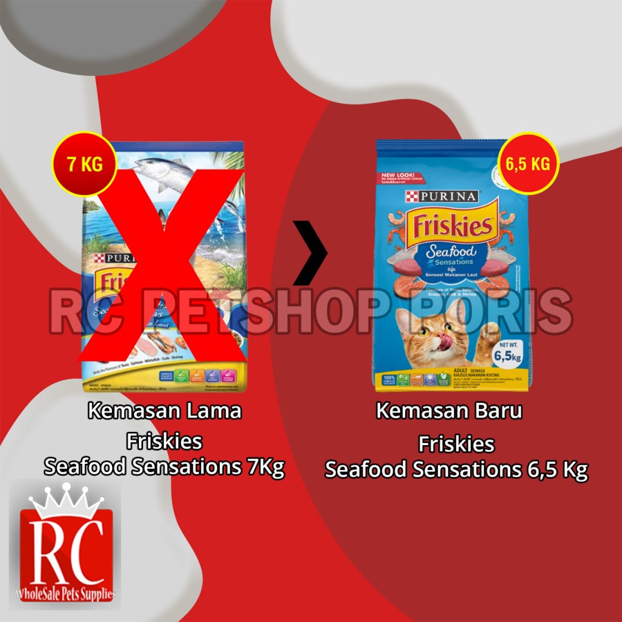 Makanan Kucing Cat Food Friskies 6.5 kg