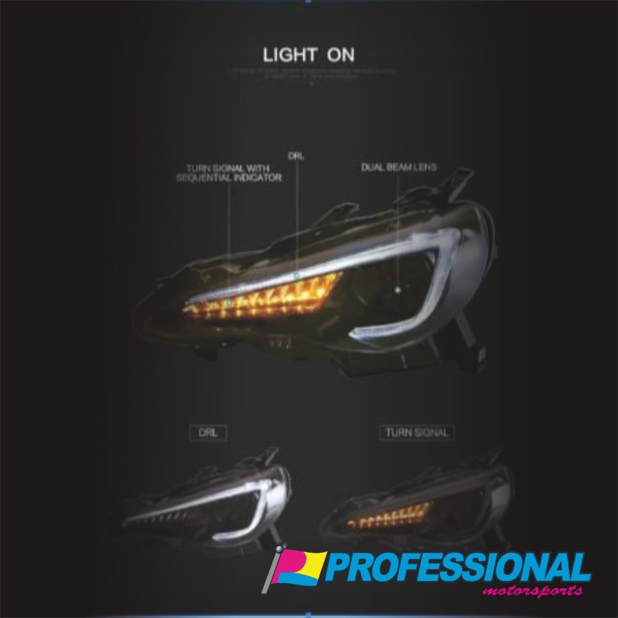 HEADLAMP VLAND TOYOTA FT86 SUBARU BRZ