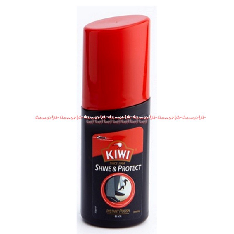 Kiwi Wax 30ml Rich Shine And Protect Brown Black 30 ml Semir Sepatu Intstan Coklat Hitam