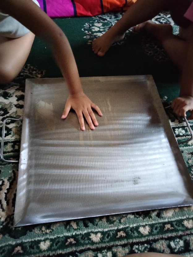 Wajan Kotak Plat Stenlis 40cm