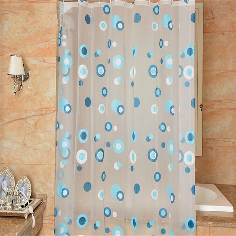 Tirai Kamar Mandi Tirai Shower Gorder Kamar Mandi Waterproof Shower Curtain