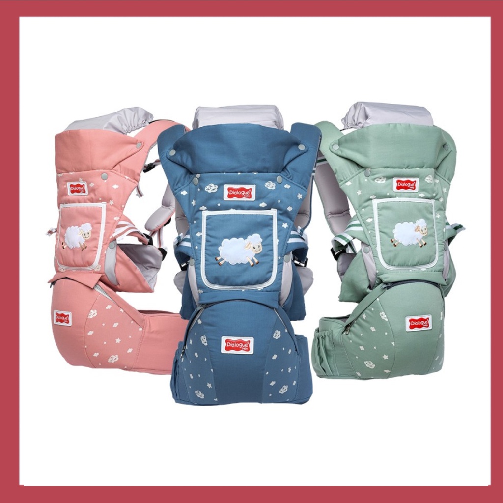 Dialogue Baby Hipseat Bayi 10 in 1 Sheep Series DGG4317