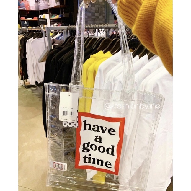 Have A Good Time Clear Totebag