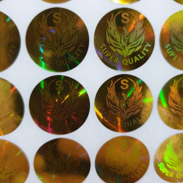 

Hologram super quality burung isi 72 gold - Stiker Hologram Segel