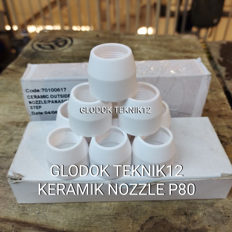 KERAMIK NOZZLE P80 / CERAMIC OUTSIDE P80 / KERAMIK P80