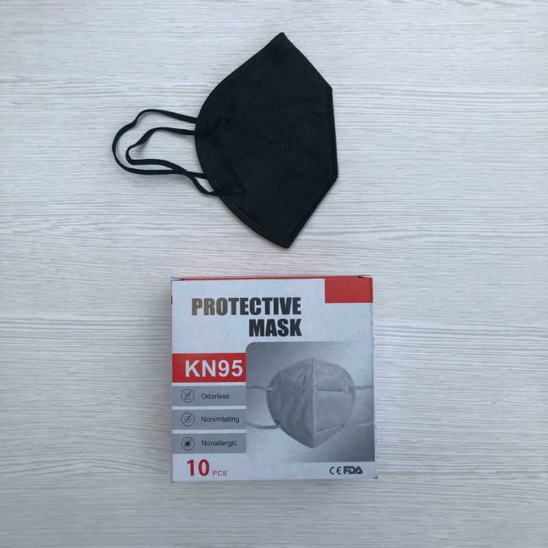 Masker KN 95 hitam (KEMENKES)