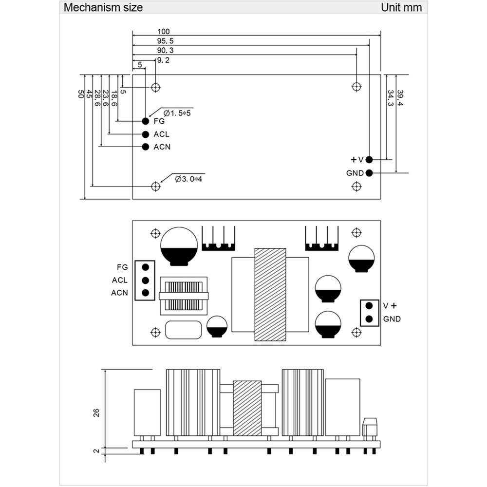 Modul Konverter Power Supply Ac-Dc Dc 5v / 12v / 24v