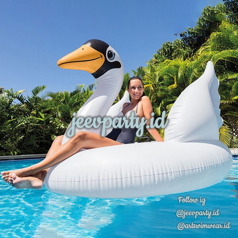 INTEX Mega Swan Island 56287 Floaties Preloved
