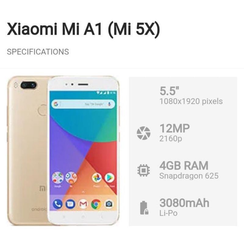 XIAOMI MI A1 4/64