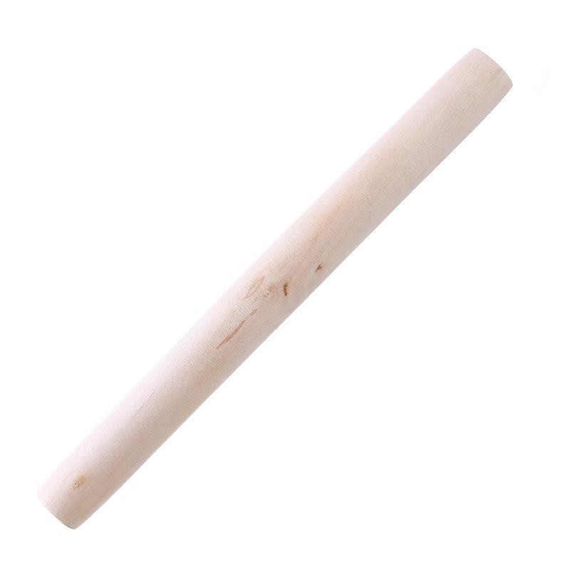 (BOW)Rolling Pin Penggiling Adonan Bahan Kayu Peralatan Dapur 1GH30