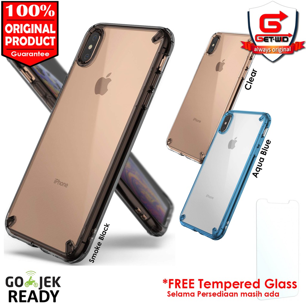 Case iPhone XS/XS Max/ XR Ringke Fusion Original