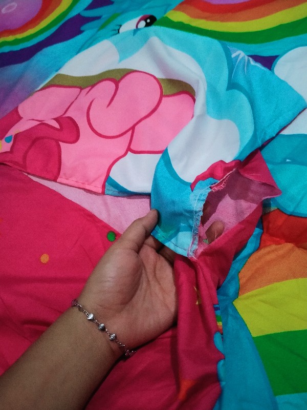 Fata Bed Cover Signature Kartun Karakter Anak 3d King 180x200 / Queen 160x2008