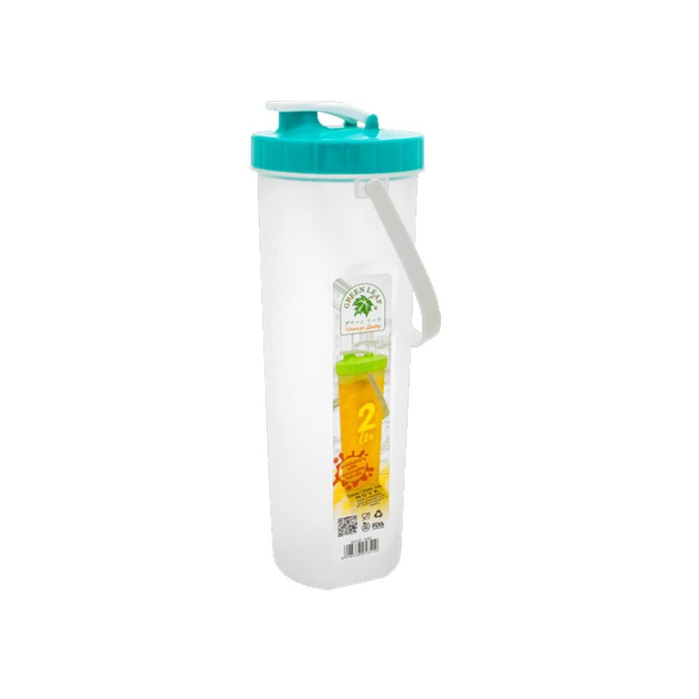 Green Leaf 5351 Eskan Botol Air Minum / Minyak 2 Liter Plastik Water Jug Nova