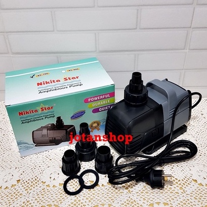 MESIN NIKITA STAR NS 900 NS900 POMPA KOLAM AMPHIBIOUS PUMP AQUARIUM AQUAPONIK AIR MANCUR