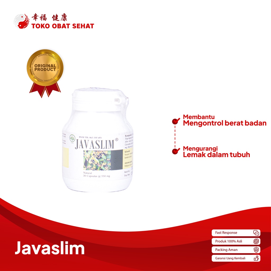 JAVASLIM pelangsing - obat diet herbal