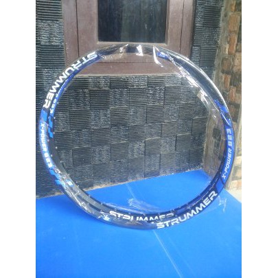 Rim - Rims 26 Inch Strummer X - Power 823 Black Blue 32 Hole