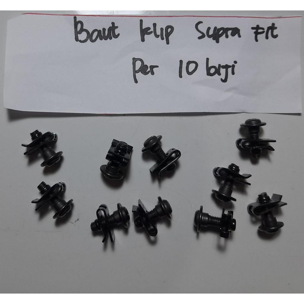 Baut Klip Vario Supra Fit Harga Per 10Biji