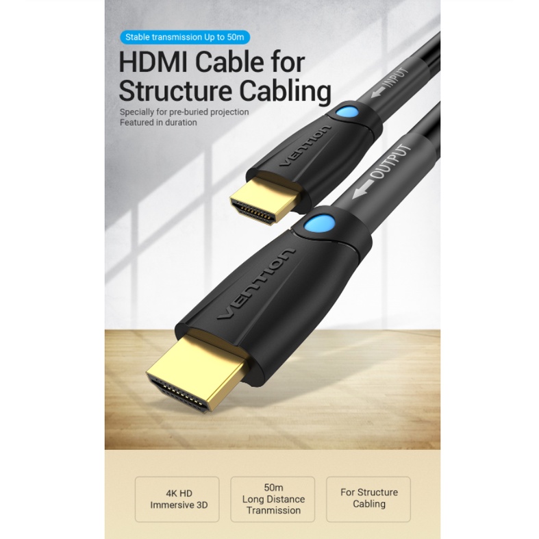 VENTION Kabel HDMI Engineering Industrial Structure 4K Outdoor 8m 10m