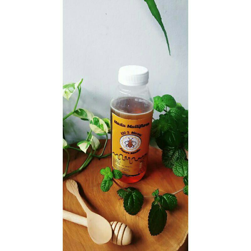 

madu hutan-multiflora-madu asli 1000% - kemasan 300gr