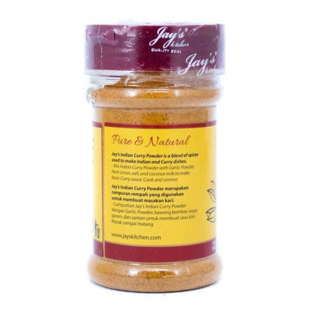 Khas Jay's Indian Curry Powder 65g (Bumbu Kari) Jays Kitchen