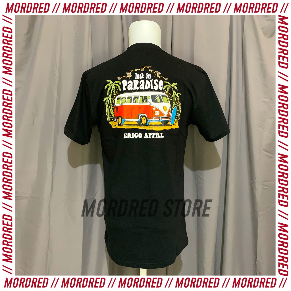 Erigo T-shirt Lost in Paradise (Black) 100% Original Store