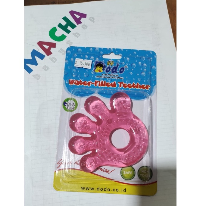 Dodo Water Field Teether / Gigitan Bayi Motif isi Air / Mainan Gigitan Bayi